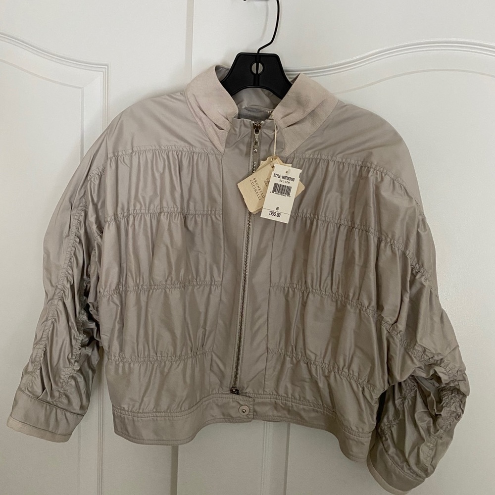 Brunello Cucinelli Silk & Linen Jacket